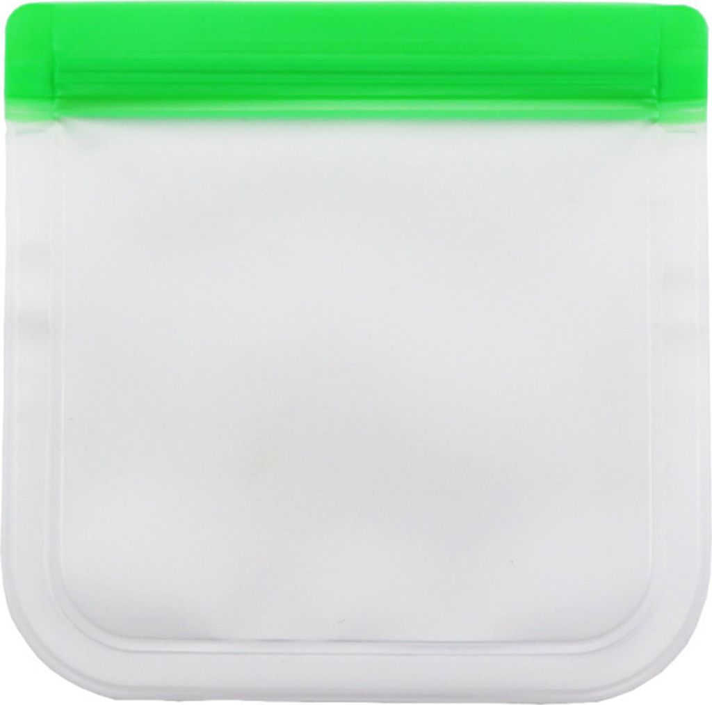 Wiederverwendbarer transparenter Frischhaltebeutel, versiegelter Beutel mit doppeltem Reißverschluss, auslaufsicherer Sandwichbeutel, waschbarer V...