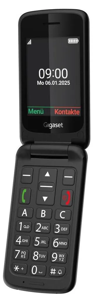 Téléphone portable noir GL 595 Geemarc avec grand écran et SOS - 5