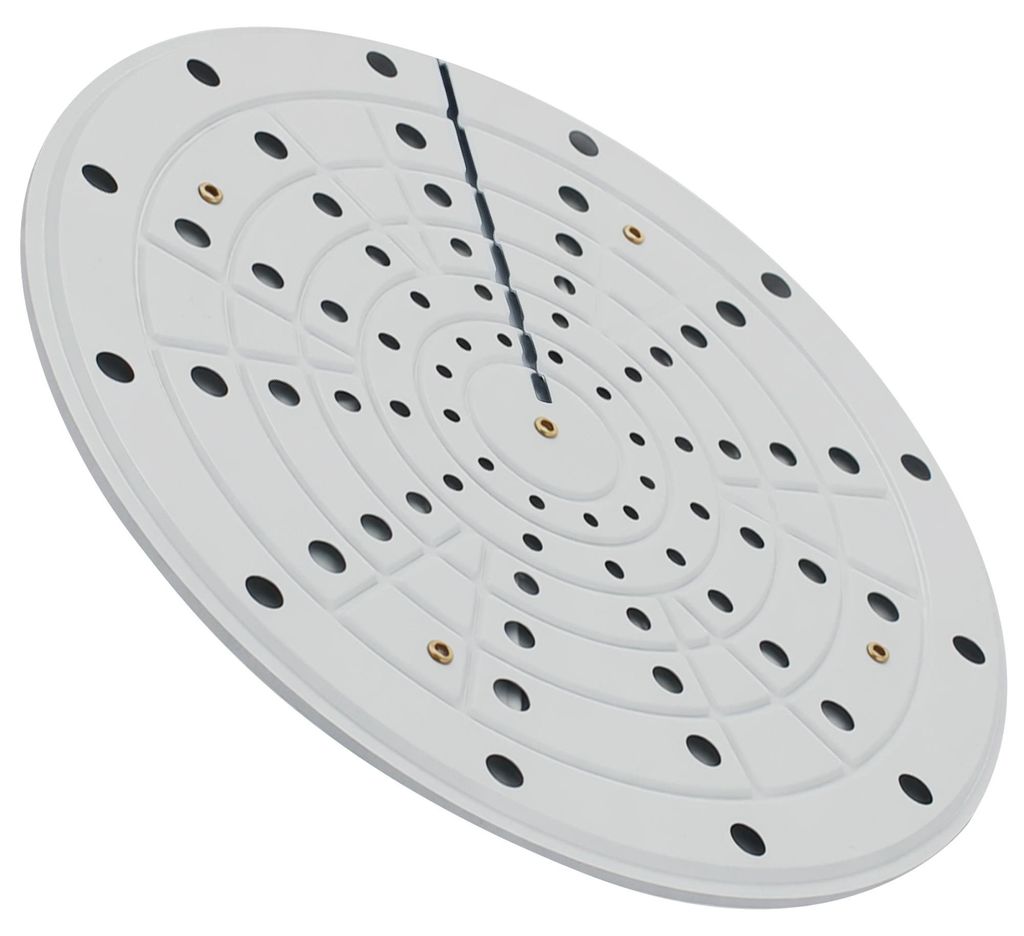 Simmerplatte Gasherd Ø 160 mm Aluminium Flammenverteiler Hitzeverteiler für Gaskocher