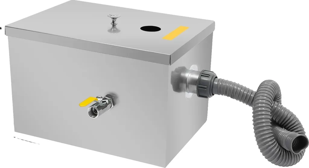 Separatore di Grassi 20L Inox - Filtro Sottolavello Professionale