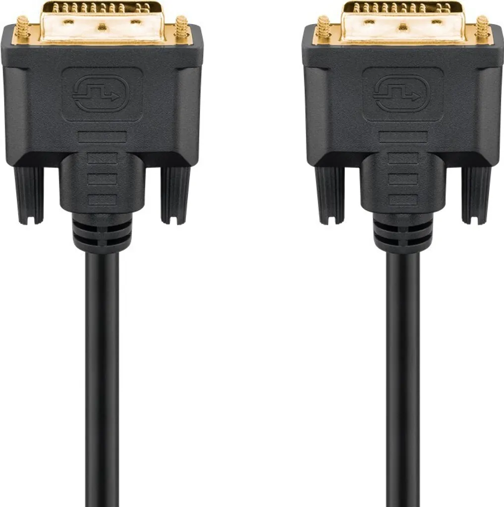 Câble Vidéo DVI-I Dual Link de 10 Mètres pour Écran PC et Vidéoprojecteur