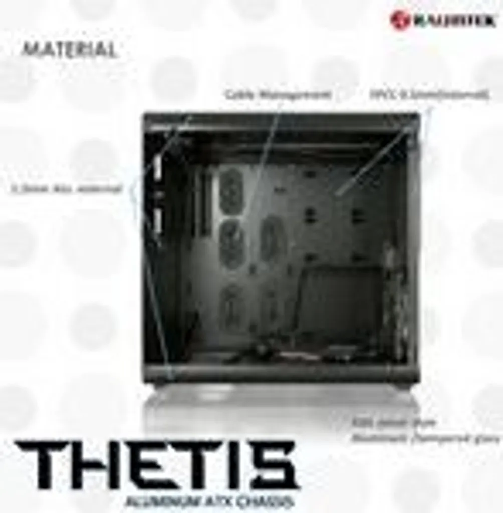 Boîtier PC gamer ATX compact Raijintek Thetis, idéal bureau design - 10