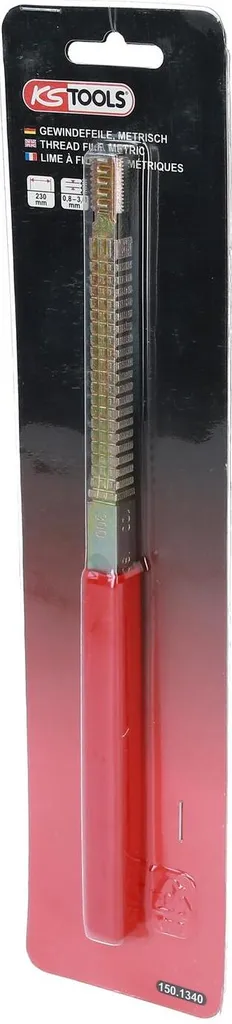 Comment réparer une vis abîmée ? Lime à fileter métrique 230mm de pro