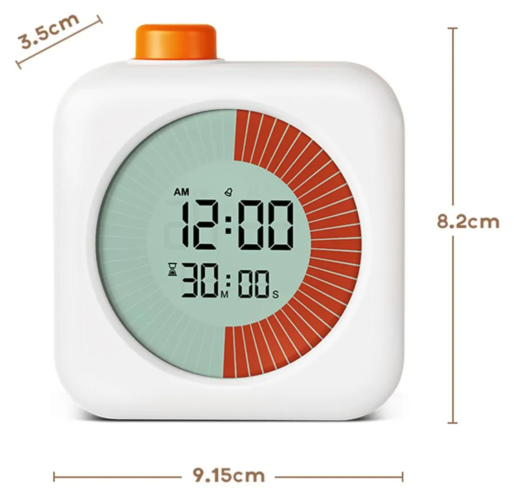 Timer Da Cucina Magnetico A Forma Di Gallo - Digitale Con Display LCD, Conto Alla Rovescia 99 Minuti, Per Cottura E Studio