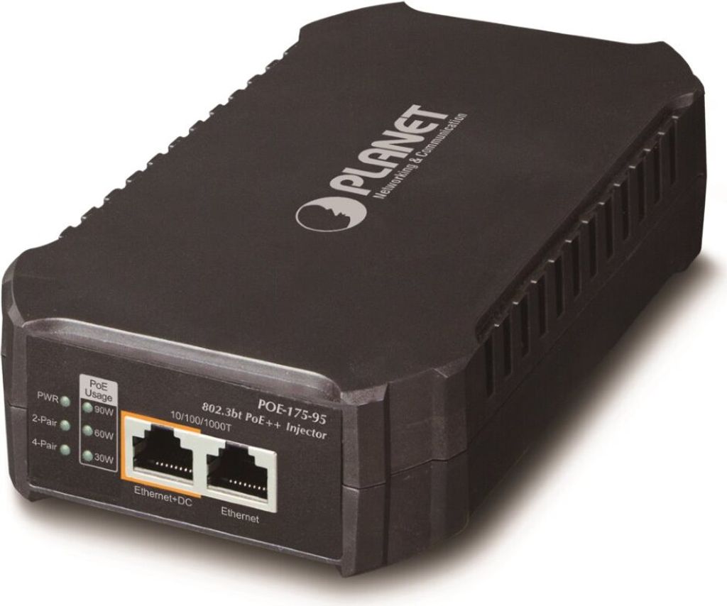 Planet POE-175-95 Netzwerksplitter Schwarz Power over Ethernet (PoE) (POE-175-95)