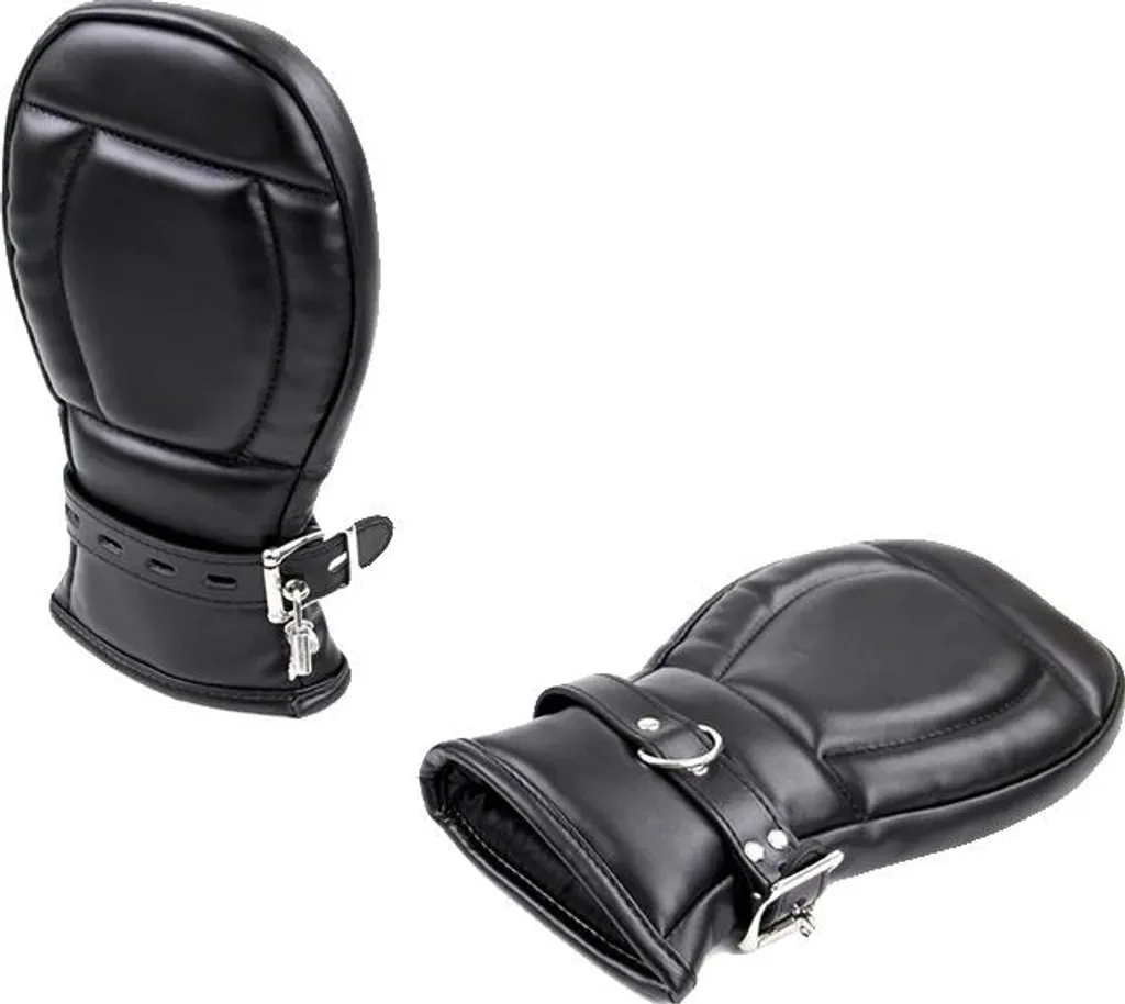 Guanti Zampa di Cane Divertenti - Accessorio Nero Taglia Unica