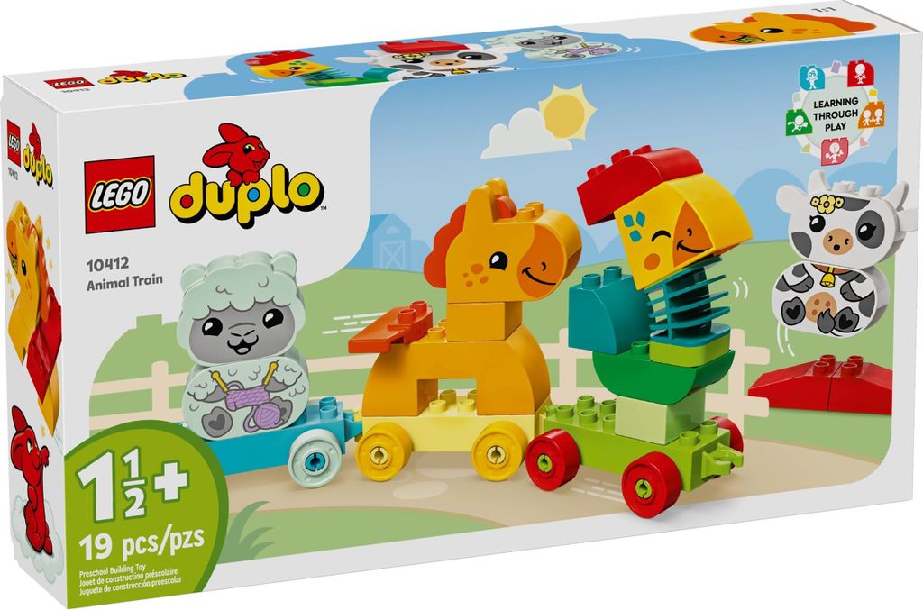 LEGO® Duplo 10412 Pociąg ze zwierzętami Zdjęcie produktu 