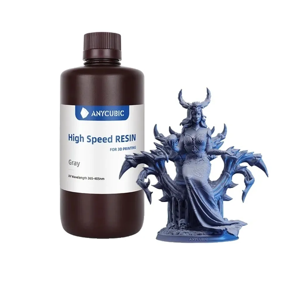Résine 3D Haute Vitesse 1kg : Finissez vos Impressions plus Rapidement