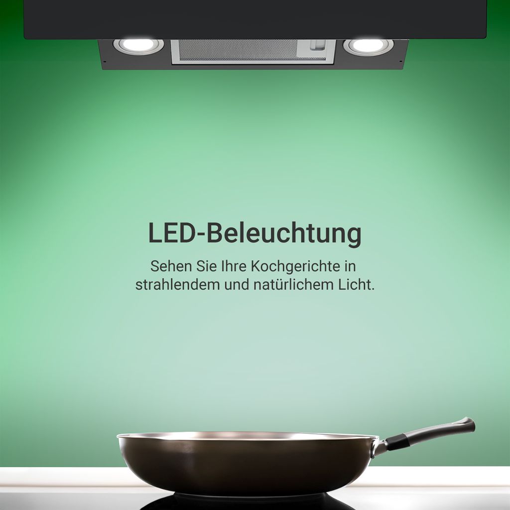 KKT KOLBE Dunstabzugshaube 80cm Umluft Abluft | Wandhauben Produktbild 7