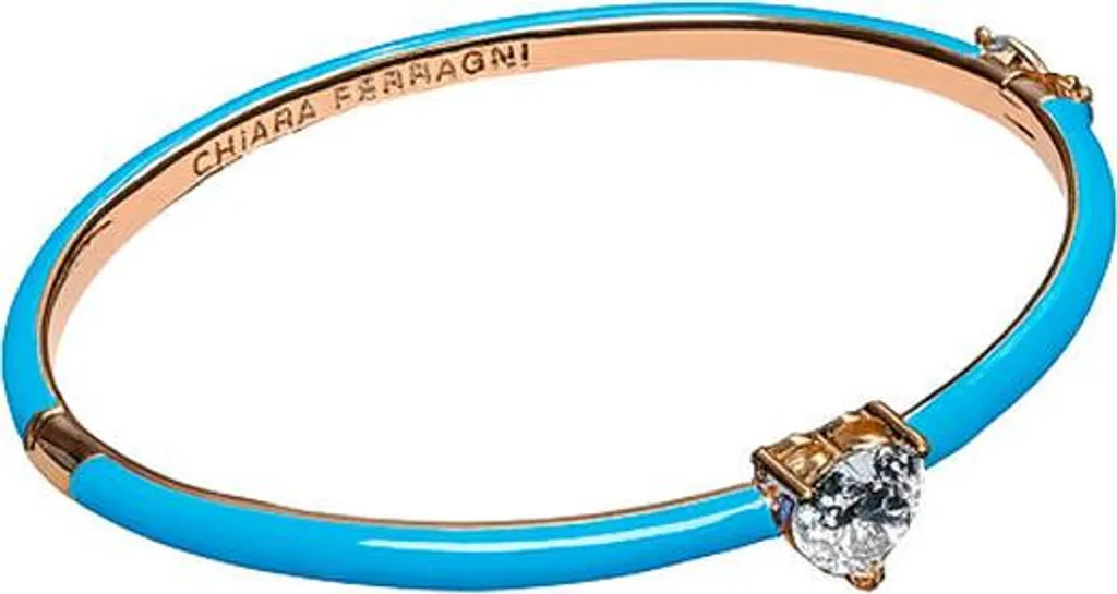 Acquista Bracciale Chiara Ferragni J19AVI49 Blue Heart Love Parade