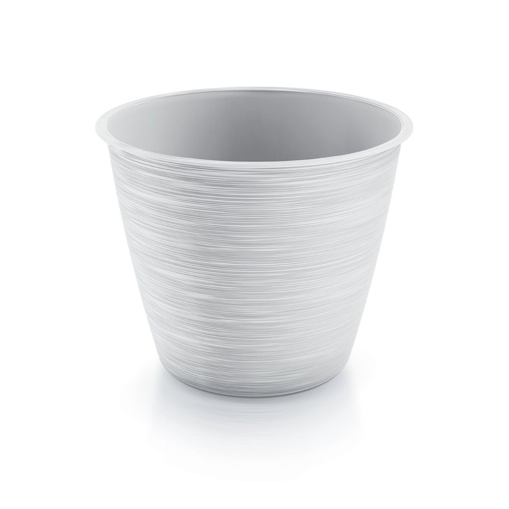 kvetináč 23,5cm FURU DFO240-S449 biely plastový Obrázok produktu 