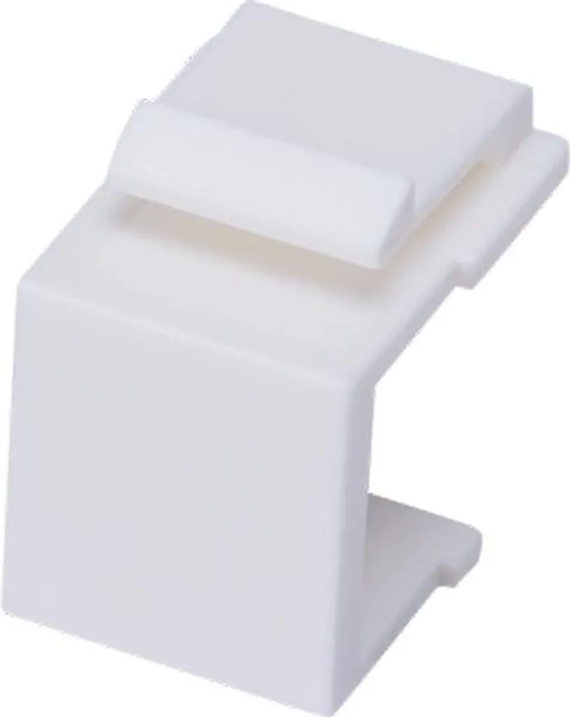 Copertura Keystone ALANTEC Bianco Lucido - Adattatore per Scatola a Muro