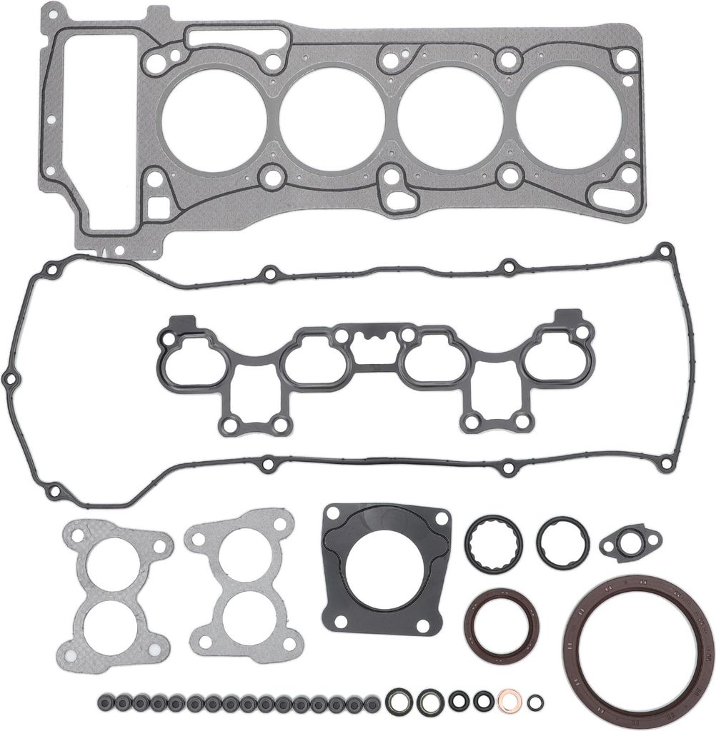 1 Satz Zylinderkopfdichtungssatz für NISSAN Motor.QG16 Effizienz Dichtung Metall Gummi Motor Ventildichtungssatz