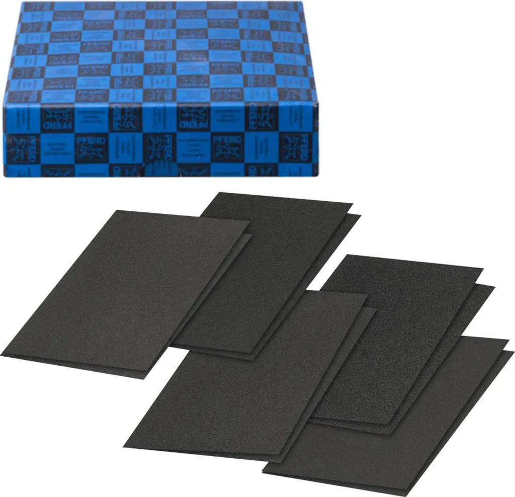 Fogli Abrasivi PFERD Corindone Blu 230x280mm Set 10 pz Universale