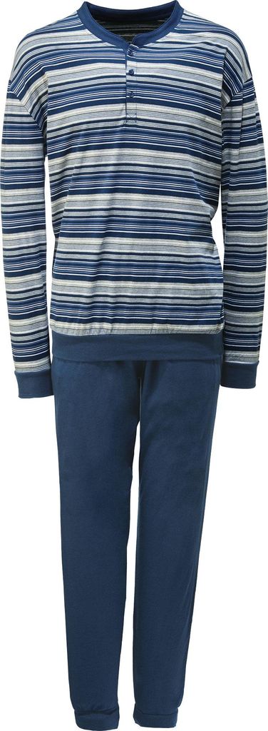 REDBEST Herren-Schlafanzug dunkelblau 50