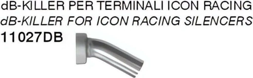 ARROW Db-Killer für Icon Racing Auspuffanlagen