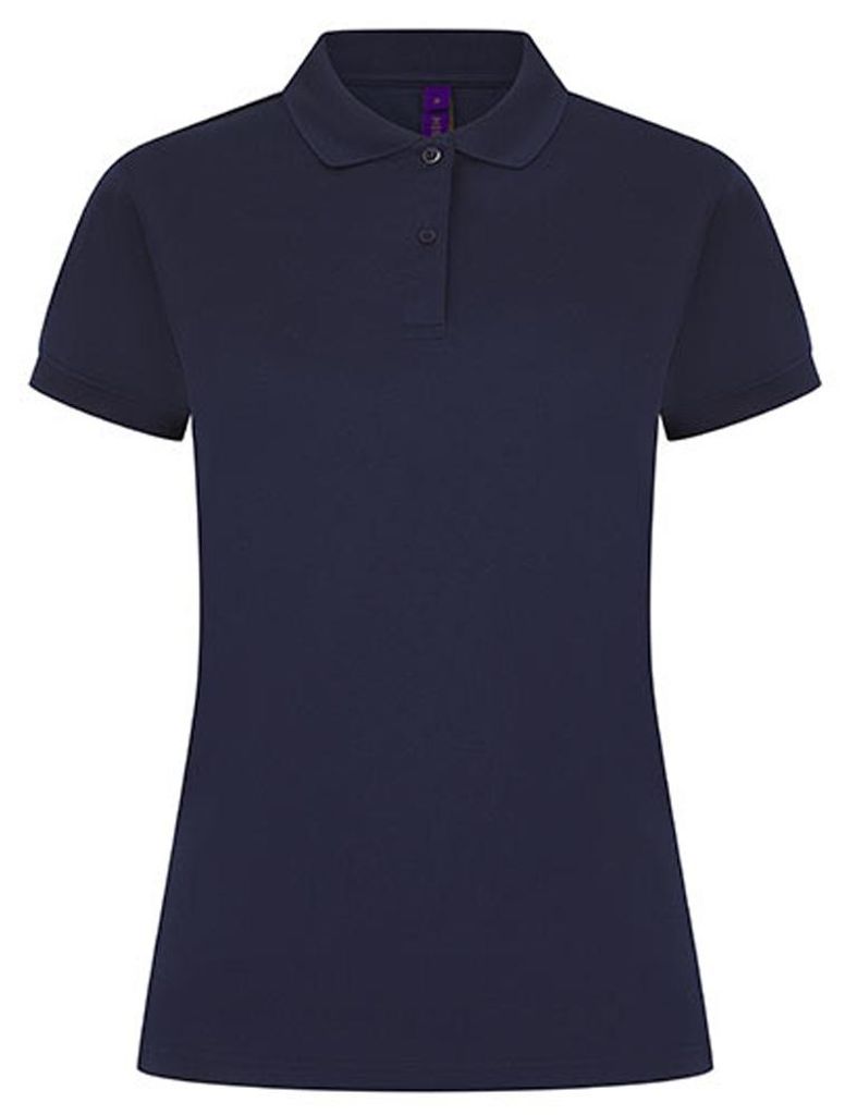 Henbury - Poloshirt Feuchtigkeitsabweisend für Damen LT5930 (XS) (Marineblau)