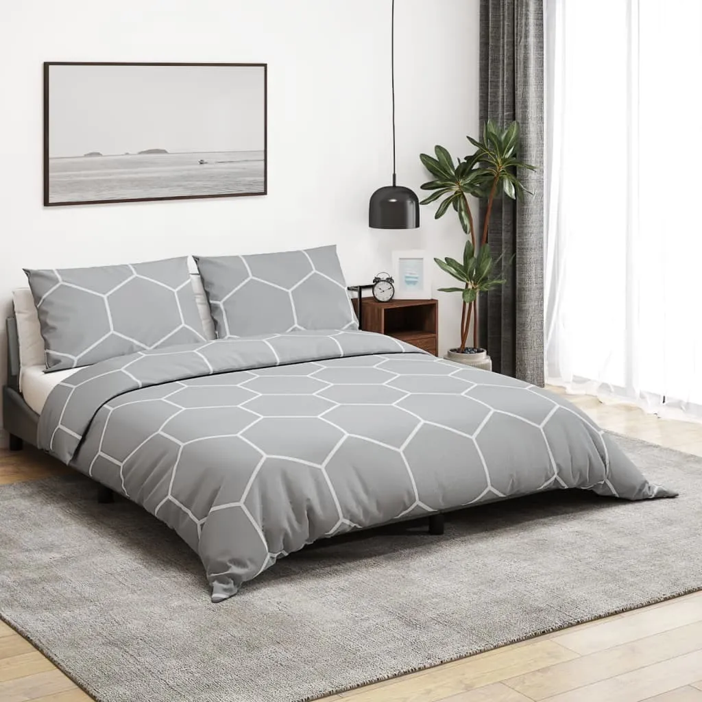 Lenzuola BEI CLORIS 140x200 Cotone Grigio Minimal - Miglior Prezzo