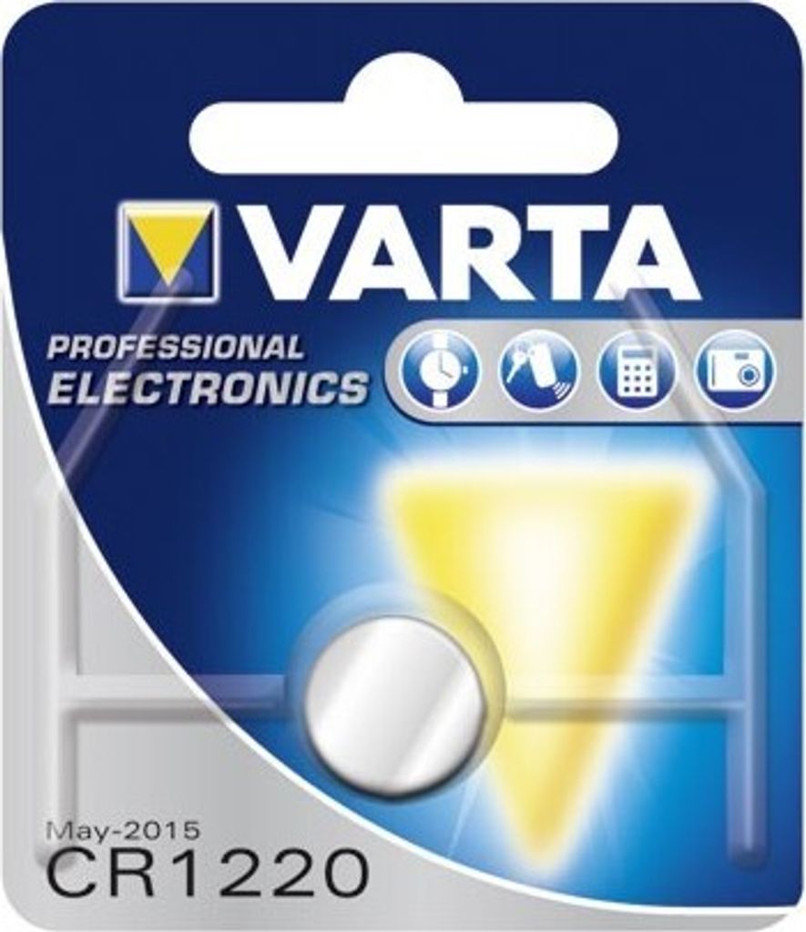 Knopfzelle VARTA CR 1220, 90295 Produktbild 