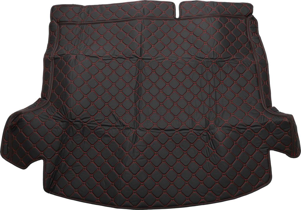 Cargo Liner hinteren Kofferraum Matte Kofferraum Gepäck Kofferraum Ablage Matte für Honda CRV Hybrid 17-21 Mikrofaser Leder schwarz erhöhten Ran...