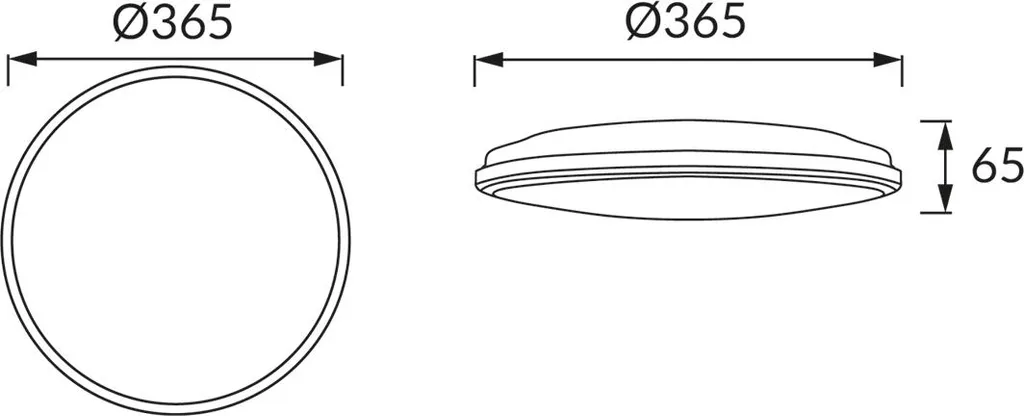 Plafonnier LED 36W puissant 3820 lumens IP54 extérieur finition Silver - 2