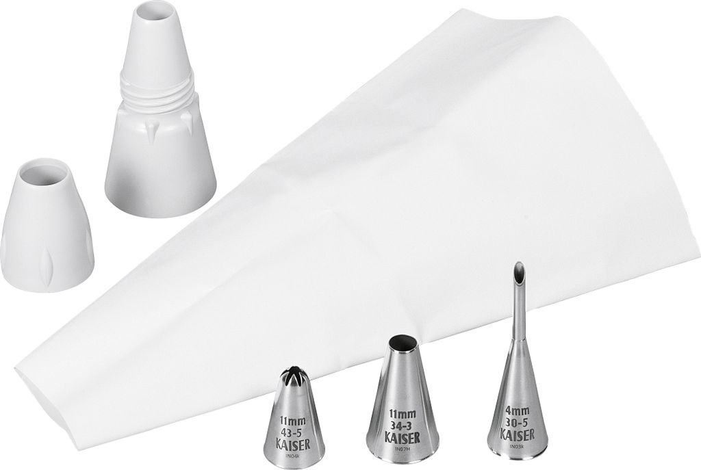 KAISER Profi-Spritzbeutel-Set 5teilig Produktbild 