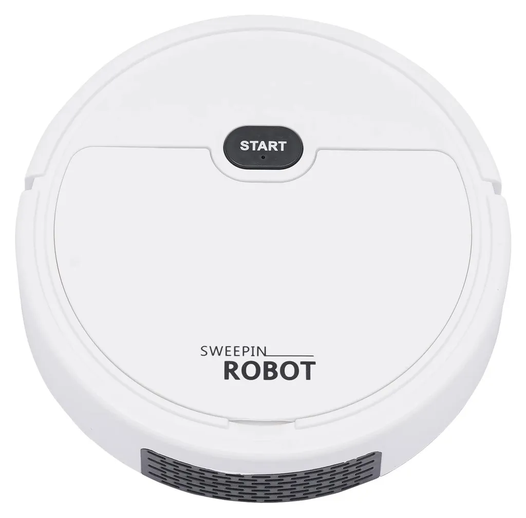 Robot balayeur intelligent blanc série X5 avec nettoyage automatique