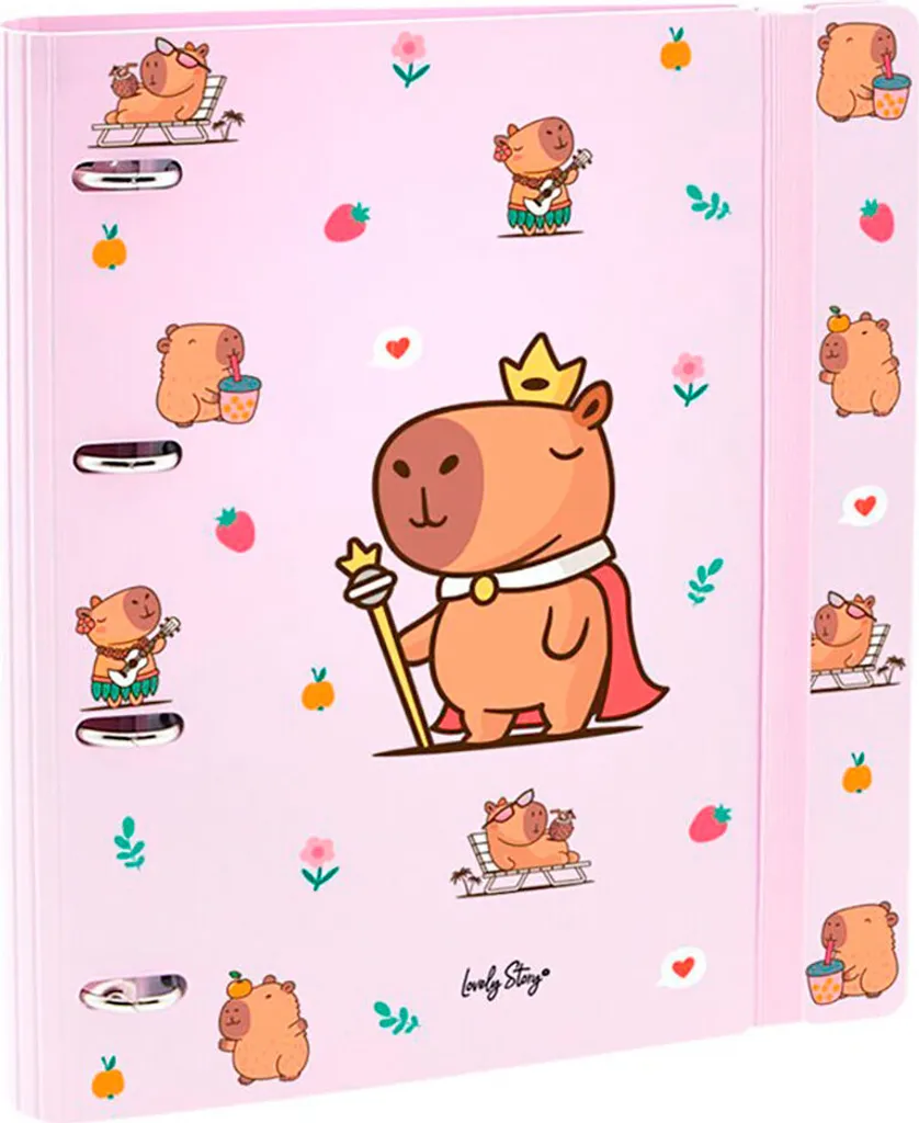 Regalo Originale: Raccoglitore Capibara Lovely Story Majestät