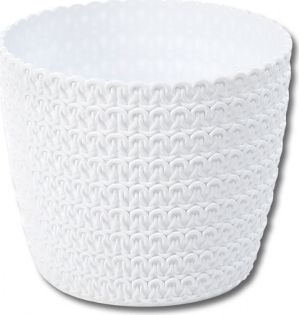 Obal na květináč MAGNOLIA JERSEY plastový d26x22cm Obrázek produktu 