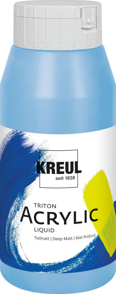 KREUL Acrylverf SOLO Goya TRITON, lichtblauw, 750 ml Productafbeelding 