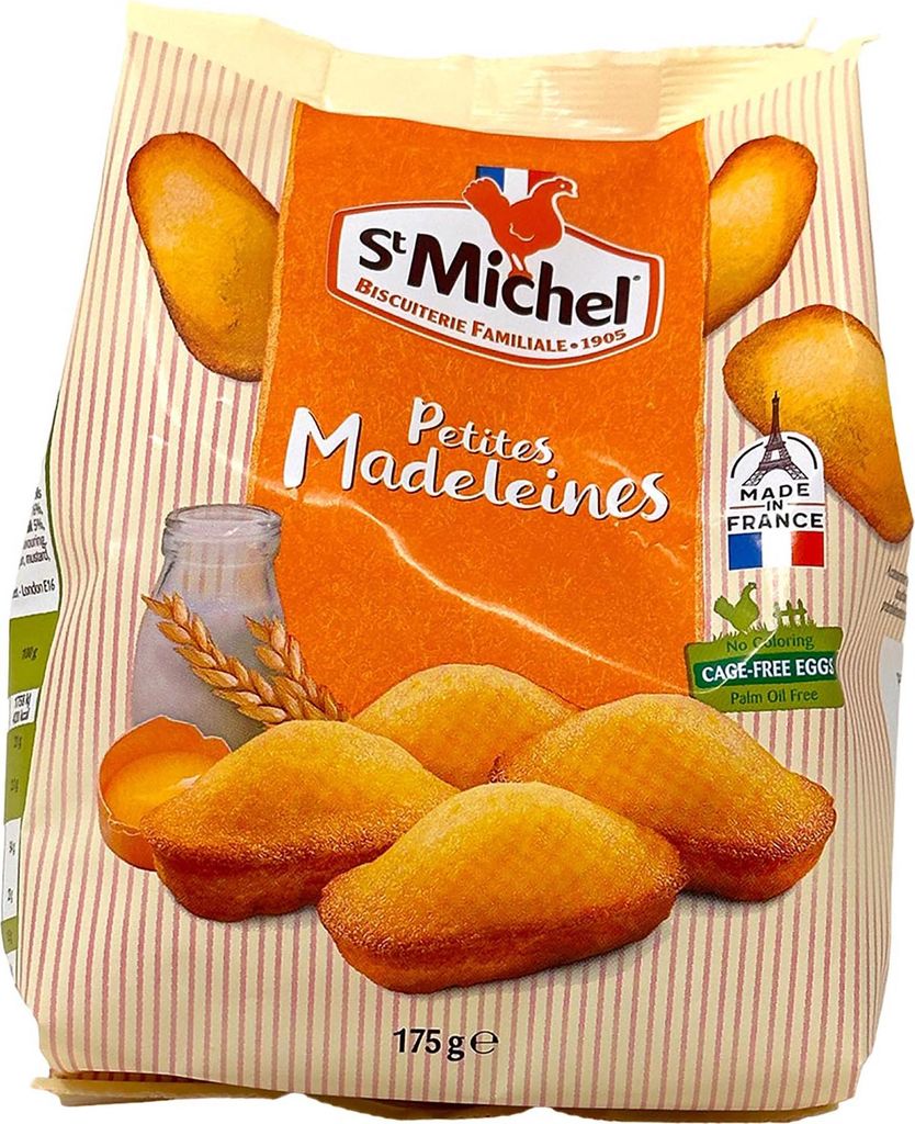 St Michel Mini Madeleines z jajkami, oryginalne z Francji Zdjęcie produktu 