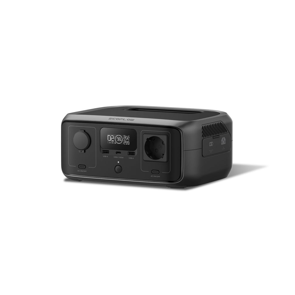 ECOFLOW Tragbare Powerstation RIVER 3, 245 Wh LFP Batterie, bis zu 600 W Leistung