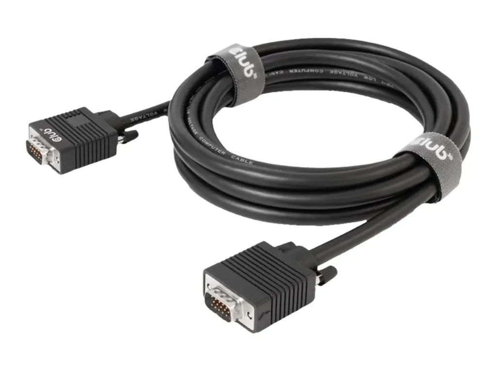 Club3D Cavo VGA 3m Bidirezionale - Video HD 1080p 28AWG Oro - 4