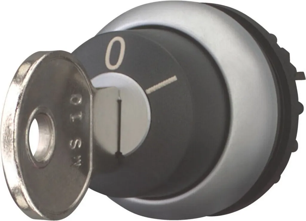 Bouton-poussoir à clé Eaton M22-WRS-MS10-A1 111776 à 2 positions