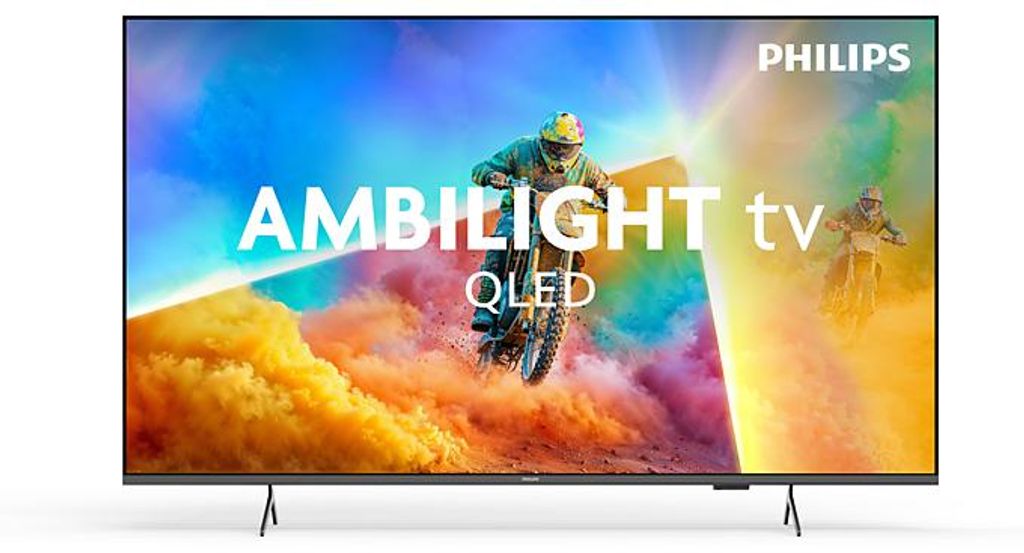 Philips Ambilight TV 55PQS8501/12 55 Zoll (139 cm) 4K QLED Fernseher