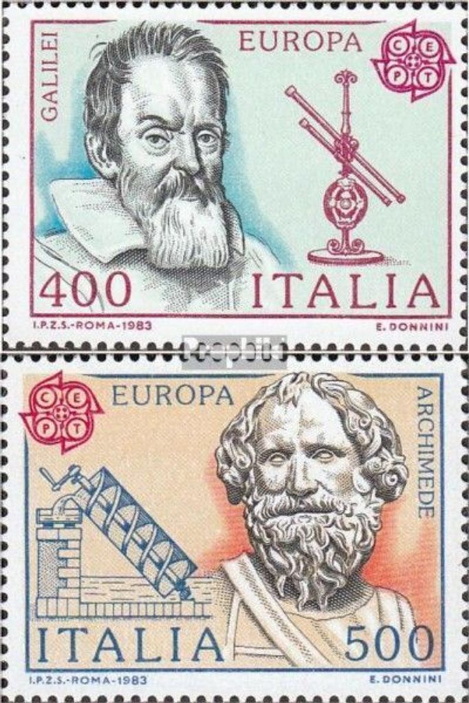Briefmarken Italien 1983 Mi 1842-1843 (kompl.Ausg.) postfrisch Europa