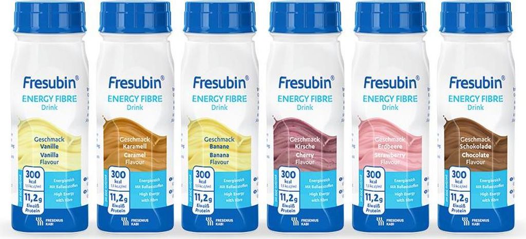 Fresubin Energy Fibre Drink Mischkarton Trinkfl. 6X4X200 ml
