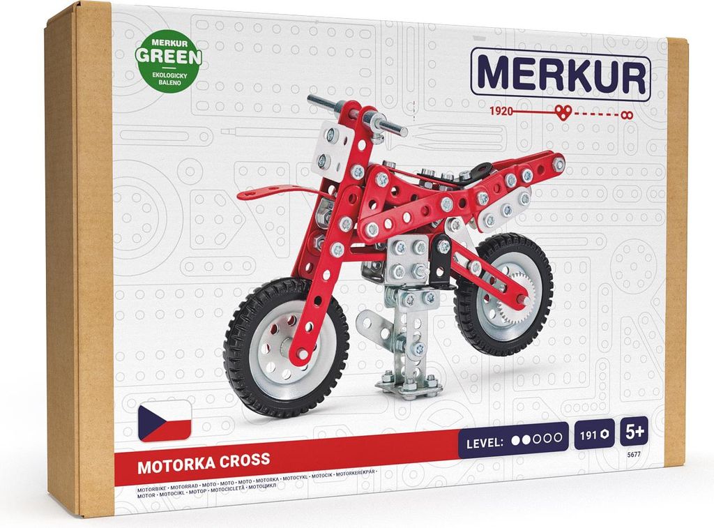 Mercury - Dirtbike, 191 sztuk Zdjęcie produktu 