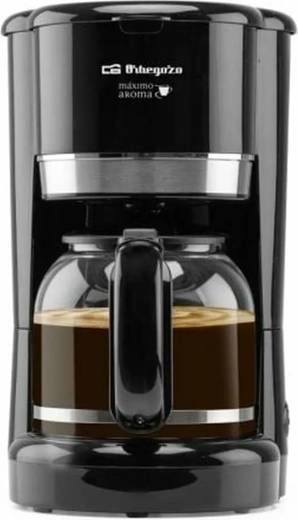 Cafetière Orbegozo CG 4027 N Noir 1,5L avec système anti-goutte et 900W