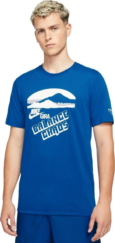 Nike Men Gyakusou Nrg Graphic 3 T-shirt Team Royal CU8259 477 Herren