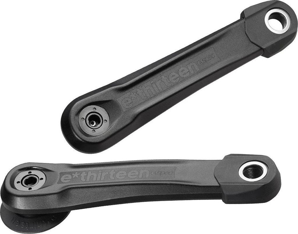 e*thirteen Helix Core e*spec Kurbel, 165mm, Fazua Ride 60, Self Extractor, black