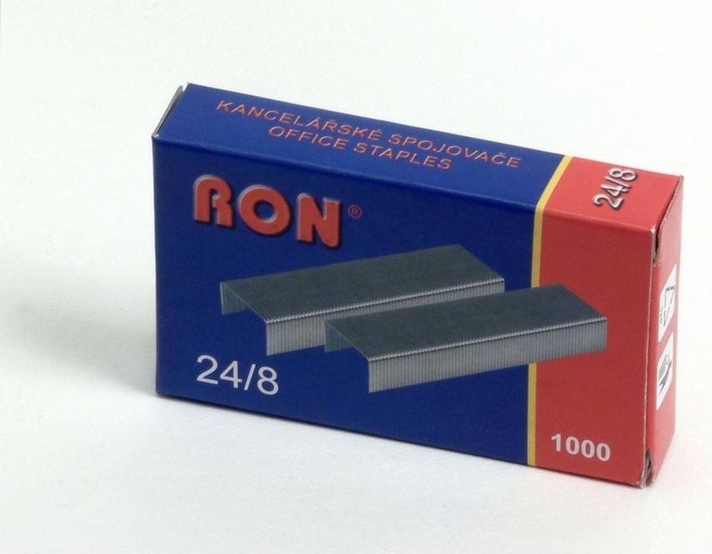 Agrafes pour agrafeuse RON, 24/8, 1 000 pièc Image du produit 
