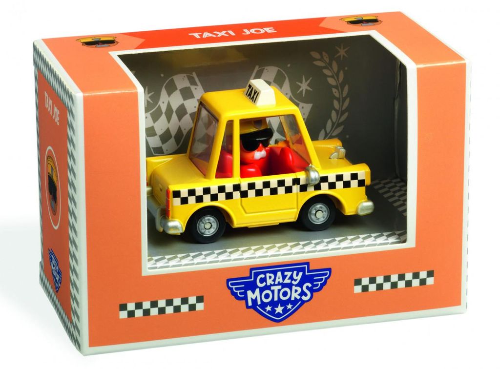 Joes Taxi, Crazy Motors Kollektion, Djeco