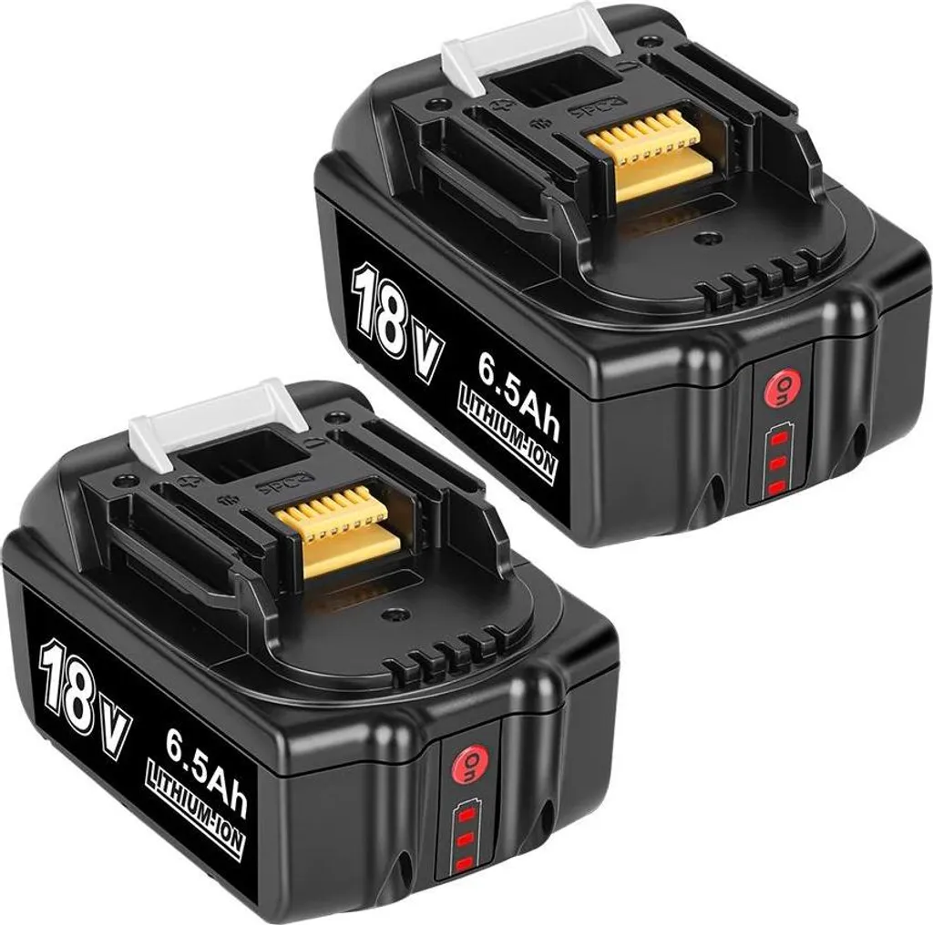 Ricambio Batteria 18V 6.5Ah LED - Massima Autonomia per Elettroutensili