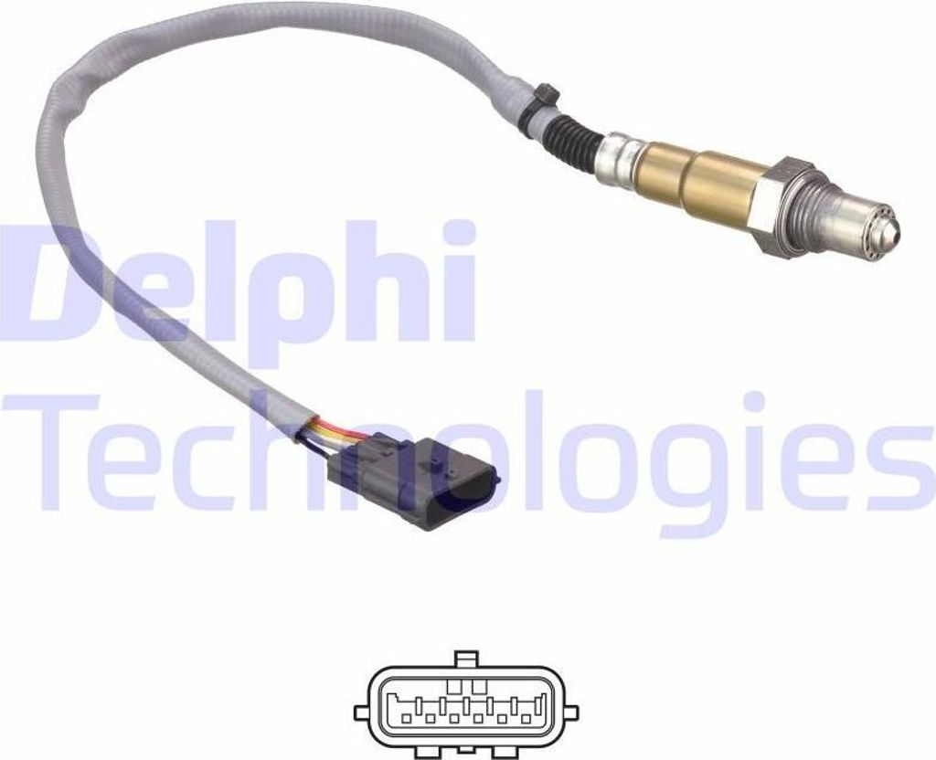 DELPHI Lambdasonde für OPEL Vivaro B Combi (X82) vor-Kat Produktbild 