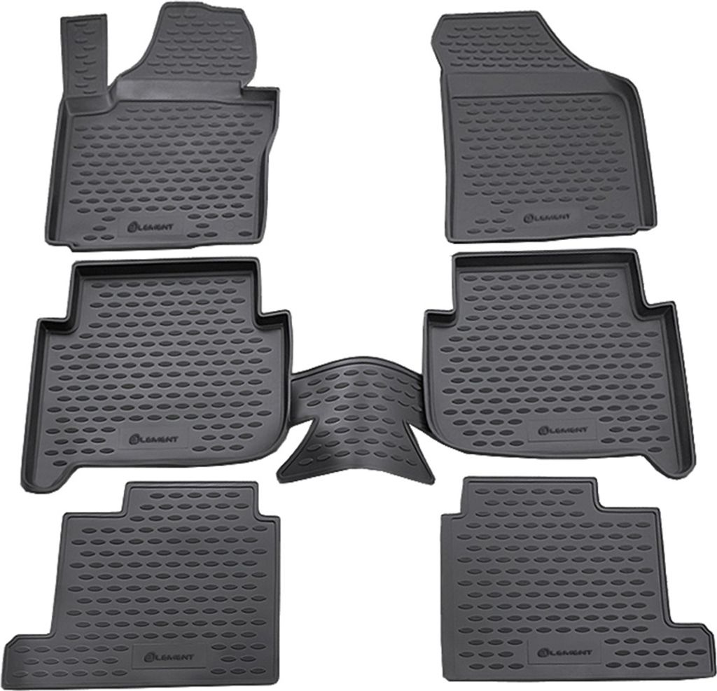 Gumové autokoberce VW Touran 2003-2015 (7 míst) Obrázek produktu 