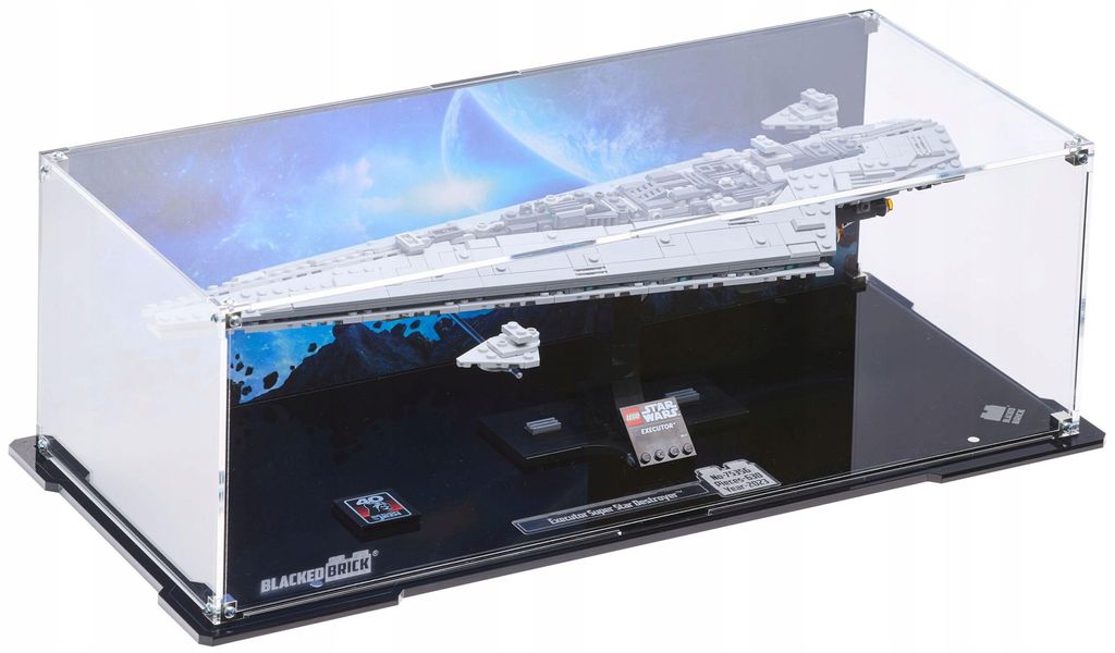 Vitrine noire pour LEGO® 75356 Star Wars – Executor, avec Image du produit 