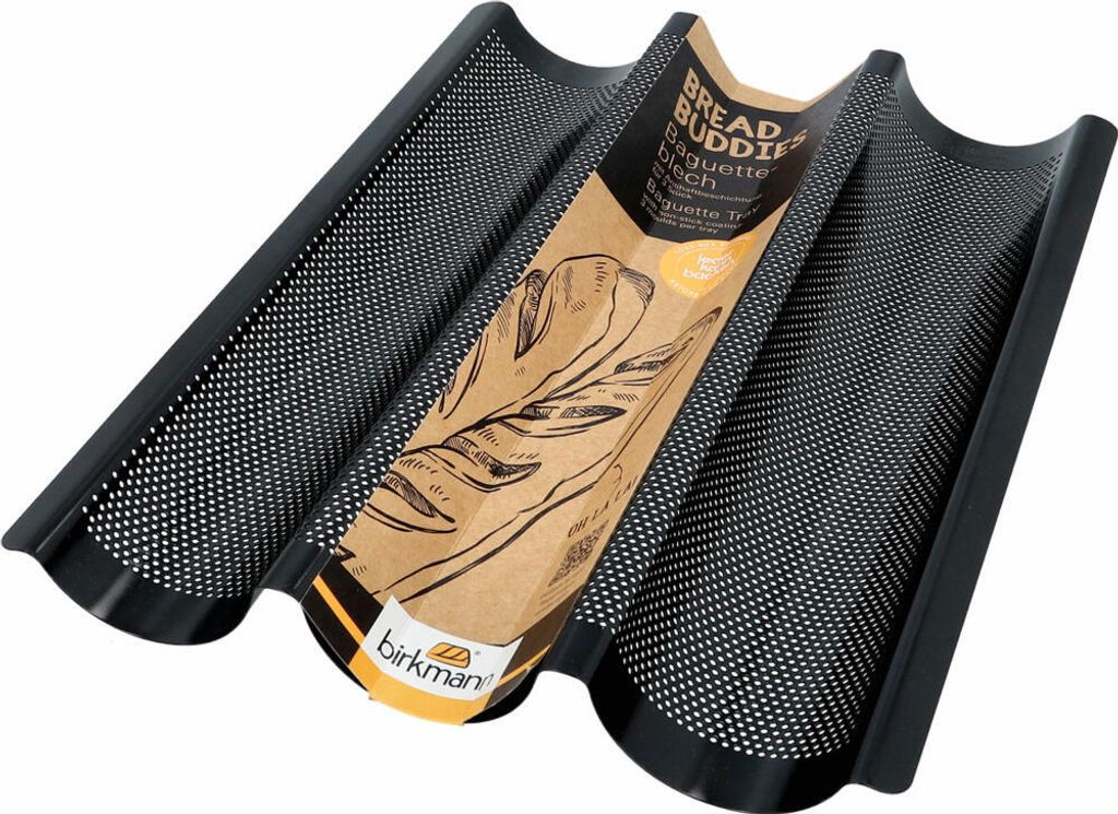 Birkmann Bread Buddies Baguetteblech, Baguette Backblech, Immagine del prodotto 