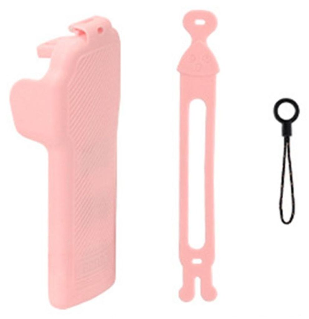 INF ABS Schutzcover mit Riemen, Filterfach und Stoßschutz für DJI Pocket 3 Rosa