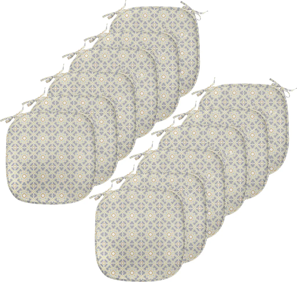Set 12 Cuscini Decorativi 40x40 Impermeabili ABAKUHAUS per Sedie